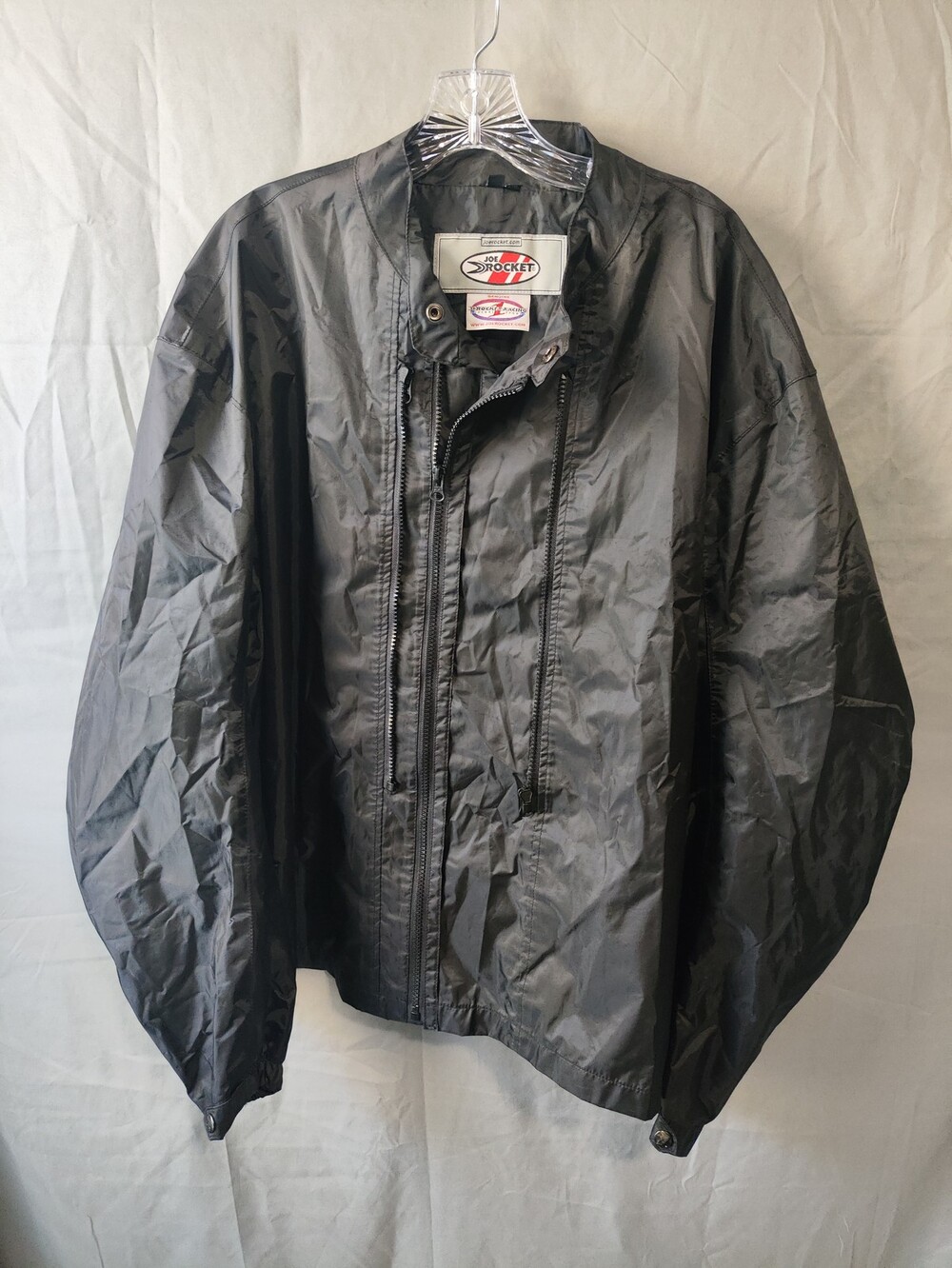 Joe Rocket Jacket Mens 3XL Windbreaker Motorcycle Riding Nylon Full Zip Coat